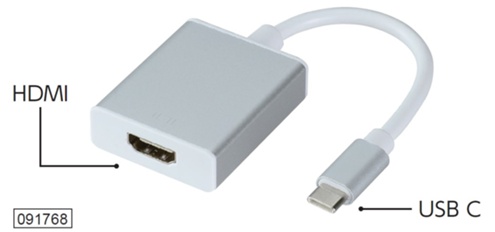 HDMI変換アダプター(USB C to HDMI)