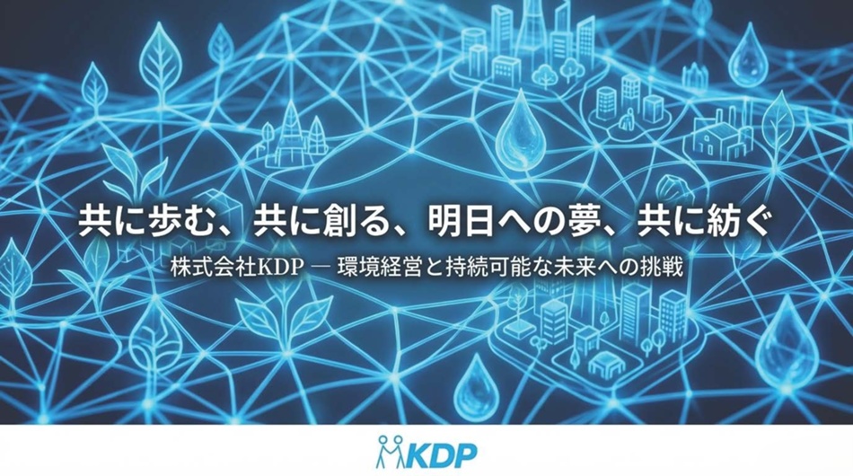 KDPが創る「共に歩み共に創る未来社会」